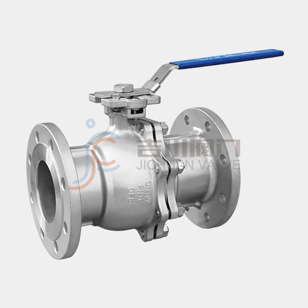 National standard high platform flange ball valve